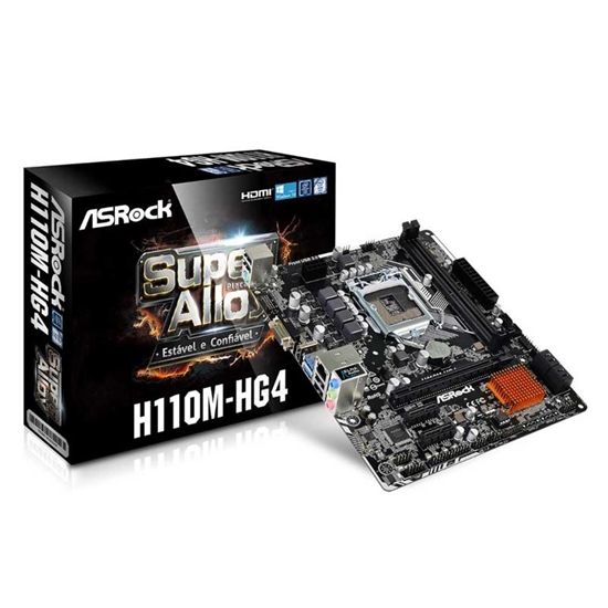Picture of MOTHERBOARD ASROCK - H110 - H110M-HG4