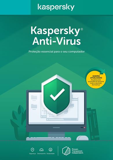 Picture of KASPERSKY ANTI VIRUS 1 USUARIO 2 ANO BR DOWNLOAD