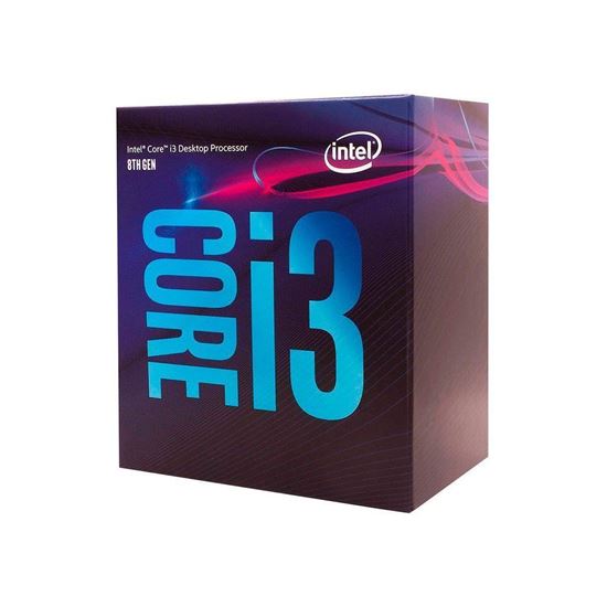 Picture of PROCESSADOR INTEL CORE I3 8100 3.60 GHZ 6MB CACHE LGA 1151 COFFEE LAKE 8A GERACAO