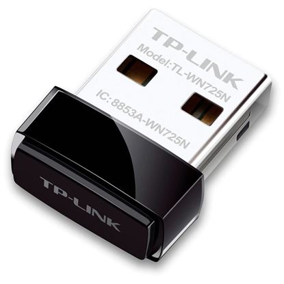 Imagem de NANO ADAPTADOR  TP-LINK USB WIRELESS N 150MBPS TL-WN725N