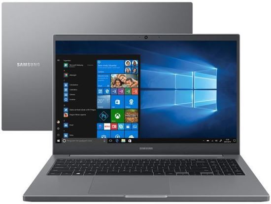 Picture of NOTEBOOK SAMSUNG INTEL CORE I5-1135G7, WIN 11 HOME, 8GB, 256GB SSD,INTEL IRIS XE, 15.6'' FHD LED CINZA CHUMBO